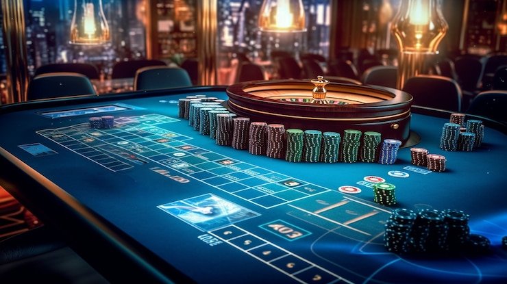 Gameplay roulette live dengan interaksi real-time pengguna di mg4d